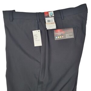 NWT PGA Champions Tour Golf Pants‎ Mens 42x32 Black Moisture Wicking UPF 50+ $65